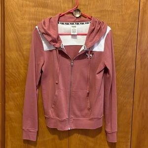 PINK hooded jacket, size small